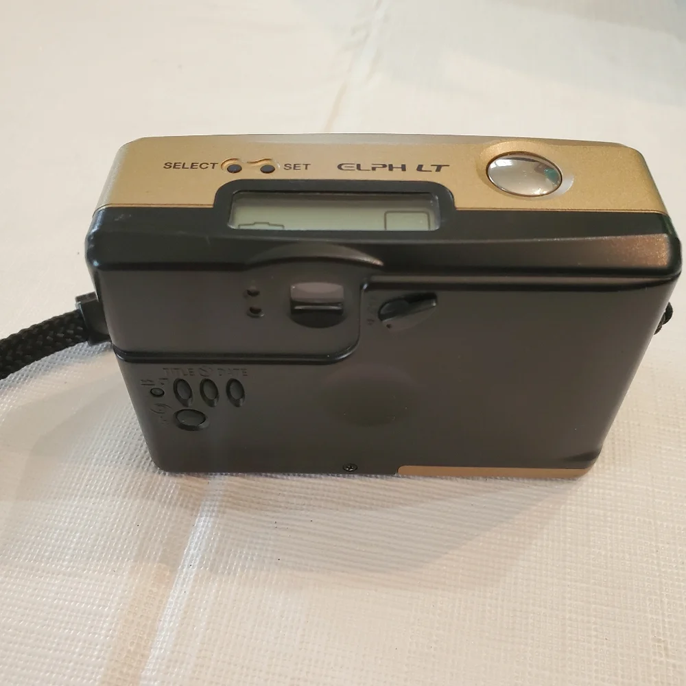Canon ELPH LT APS Film Camera Point & Shoot 23mm Prime Fixed Lens **Not Tested**
